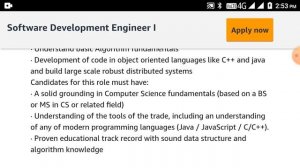 AMAZON HIRING FRESHERS AS A SOFTWARE DEVELOPMENT ENGINEER 1 |B.E, BTECH, M.E, M.TECH ELIGIBLE APPLY