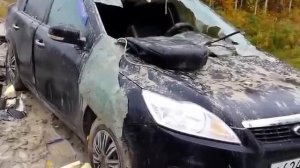 Раненый медведь разорвал машину охотника. ХМАО Пыть Ях ДНС Майская ЦППН 3 ЮНГ