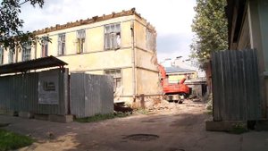 Снос дома на Вольного-Новгорода Тверь