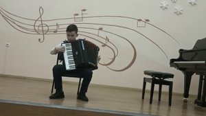 А. Корчевой " Башкирский наигрыш" Акимкин Ярослав. ДМШ Барабинского района.