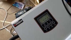 Гибридный солнечный инвертор Q-Power Axpert VM 2, первые тесты