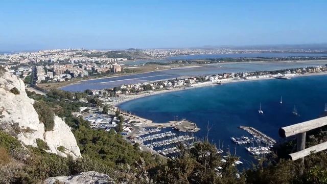#Кальяри,  мыс Седло Дьявола. #Sella del Diavolo #Cagliari Достопримечательности Кальяри