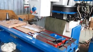 Тест работы модернизированного станка ГФ2171С5