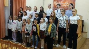 "Голубой вагон" Слова А. Тимофеевского, музыка В. Шаинского. Детский хор "Консонанс", Ярославль