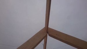 Установка стропил в одиночку. Каркасный гараж 6х8. Часть 1.