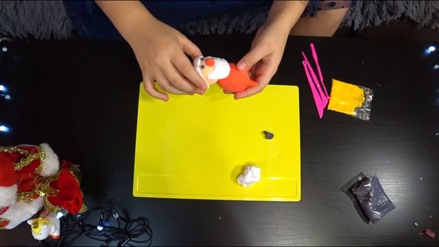 Дед мороз и снеговик из пластилина??☃ смотреть онлайн