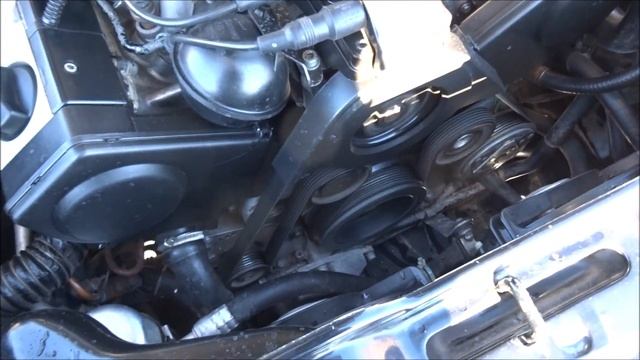 АУДИ 100С4 Quattro,1991г, ОБЗОР и чистота двигателя ААН смотреть онлайн