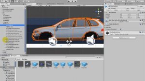 Как сделать машину в unity.