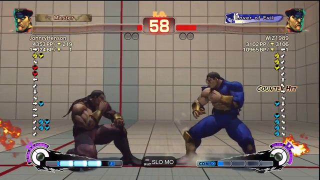 [0053] SSF4: AE - JohnryHenson (Dictator/Bison, 17024 BP) vs WiZ1989 (Dictator/Bison, 10965 BP) *HD смотреть онлайн
