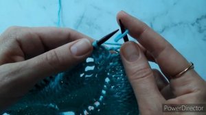 Как вязать ажурную линию реглана? Самый простой способ! ?