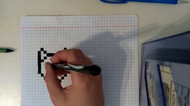 РИСУЕМ КОТА ПО КЛЕТКАМ смотреть онлайн