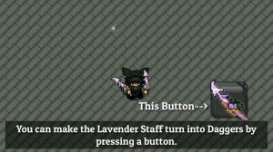 Lavender Staff (Graal Online Era Item Review 1#)