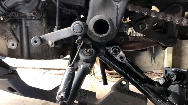 How to Fit A Centre stand to Honda CB500X motorcycle maintenance смотреть онлайн