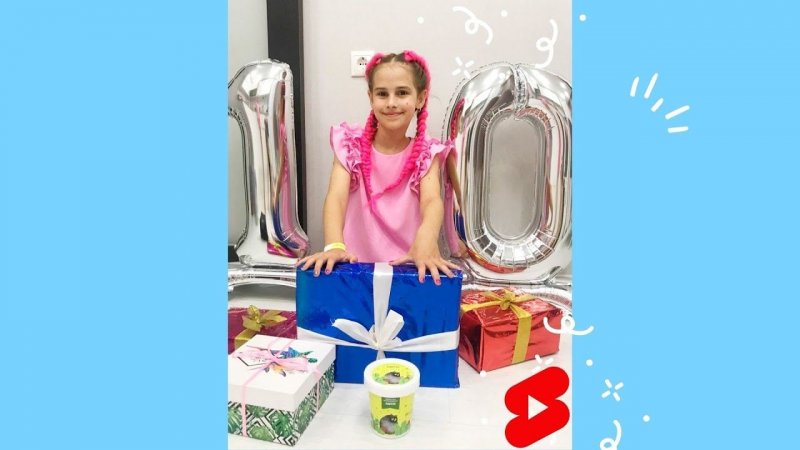 Мой день рождения за 30 секунд #shorts @Alinka Malinka Tv