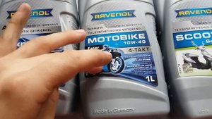 Обзор масел Ravenol для скутера, мотоцикла, мопеда, автомобиля