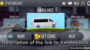 Hcr Mercedes Mod done (description of the Yandex disk link)