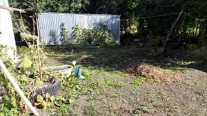 В гости к теще/Копка огорода мотоблоком