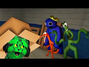 Радужные друзья  нападают! радужные друзья ⏪ Rainbow friends ⏪.