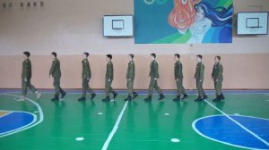 2019_02_16 А ну ка, парни! - строевая подготовка