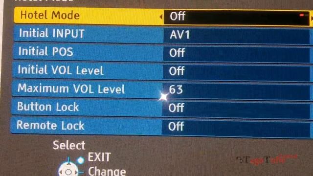Как изменить автостарт AV, HDMI вместо TV при включении телевизора. Hotel mode. panasonic viera смотреть онлайн
