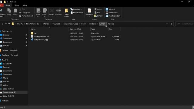 Flutter Tutorial - Build exe file for Flutter Windows Application