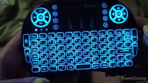 Mini keyboard, беспроводная клавиатура VONTAR i8 с подсветкой, 2,4G