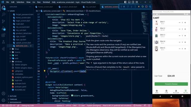 How to Use Shared preferences in Flutter - 21 - Flutter Ecommerce App With Firebase