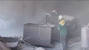 пескоструйная очистка промышленного оборудования
