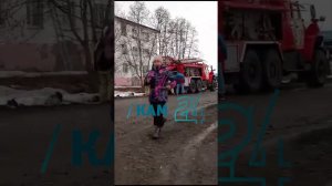 На севере Камчатки пожарные пять минут не могли приступить к тушению огня