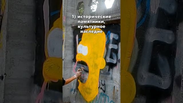 Где НЕЛЬЗЯ рисовать ГРАФФИТИ смотреть онлайн