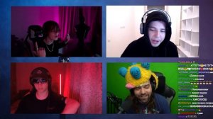 Дипинс и Жожо поют ЛП | Дипинс, Жожо, Анек, Диззи стрим