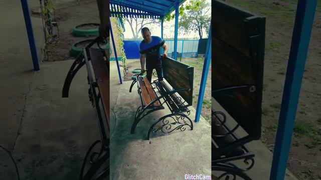 Кованая лавка трансформер своими руками смотреть онлайн