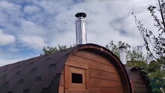 Баня бочка Квадро 2х2 смотреть онлайн