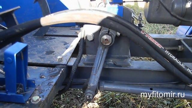Устанавливаю гидроцилиндр на минитрактор Скаут Т-18 смотреть онлайн