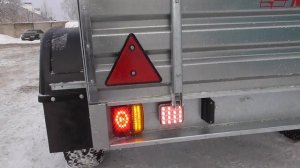 Внедорожный прицеп OFF-ROAD МЗСА 831112.215. Кузов 1,8х1,2. ЦЛП АРИВА