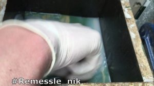 Силиконовая форма по пластилиновой модели