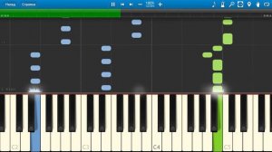Верка Сердючка - Гоп Гоп Гоп (на пианино Synthesia cover)