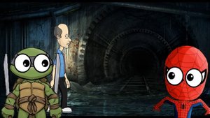 КЛОУН ПЕННИВАЙЗ И ЛЕТУЧАЯ МЫШЬ ЗОМБИ! СТРАШИЛКИ для детей. СПАЙДЕР и НИНДЗЯГО!