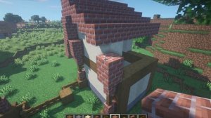 Средневековый дом пастуха в майнкрафт..