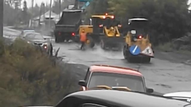 Ремонт дороги в г Междуреченске по ул Горького смотреть онлайн