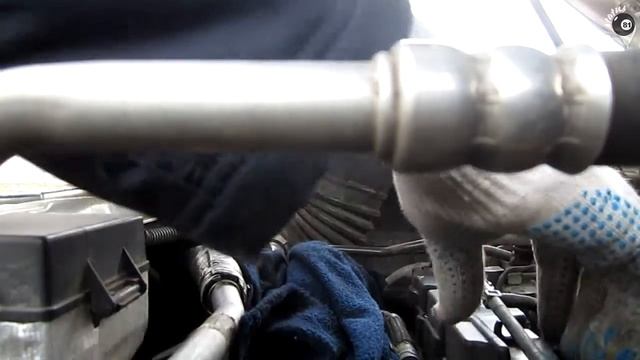 Замена маслоотделителя Chevrolet Captiva 2.2D / Шевроле Каптива смотреть онлайн