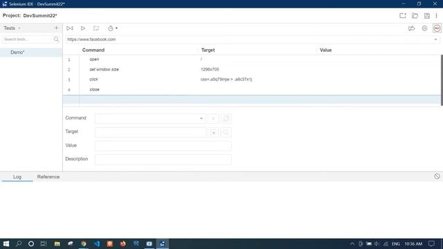 DevSummit2022 demo - Selenium IDE смотреть онлайн