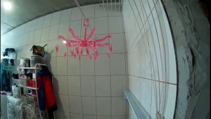 Настенная сушилка для белья. Очень удобная и компактная.
