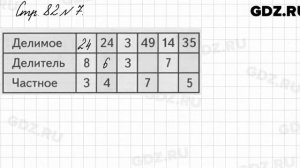 Стр. 82 № 7 - Математика 3 класс 1 часть Моро
