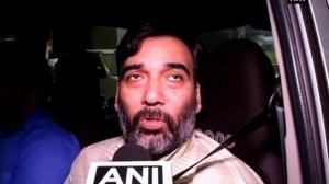 Gopal Rai visits Flood control room in wake of increasing water level in Yamuna