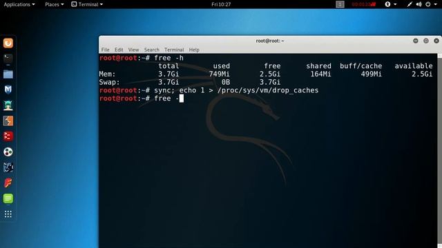 How to clear RAM (cache memory and shared memory) on linux смотреть онлайн