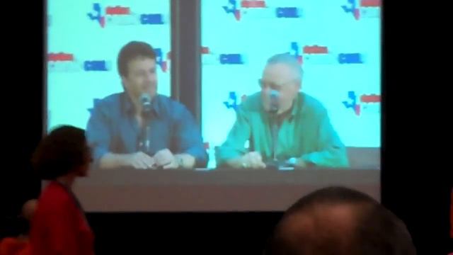 StanLee & John Romita Jr at Dallas ComicCon 2011 (1 of 5)