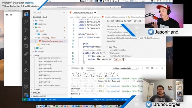 From Zero to Cloud in Java with Bruno Borges and Jason Hand смотреть онлайн