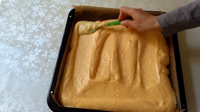 Тыквенный рулет без глютена