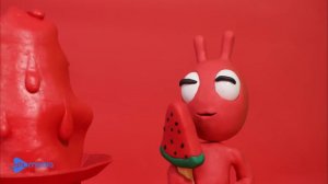 Four Color School Bus Adventure - Kid Learning - Pea Pea Cartoon